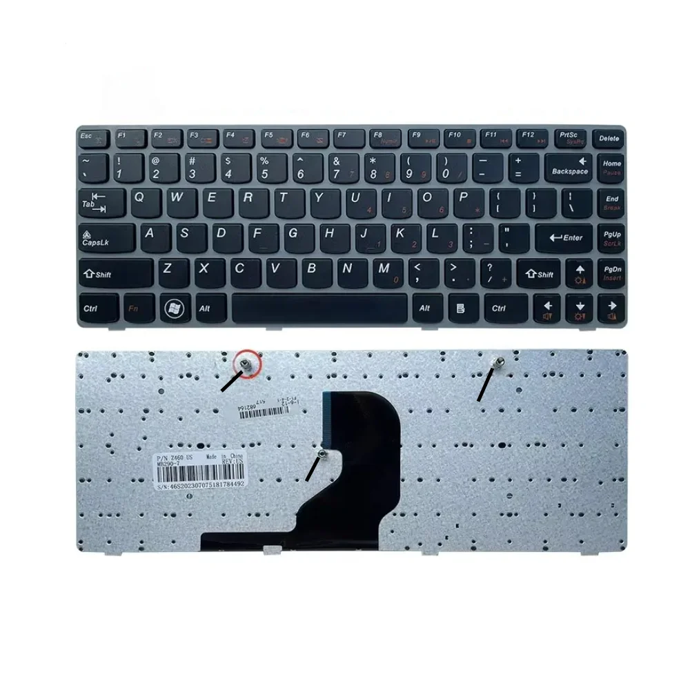 Teksus Laptop Keyboard For Lenovo Ideapad Z460 view 2